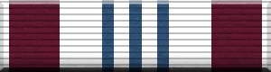 Ribbon image of the military Defense Meritorious Service Medal award